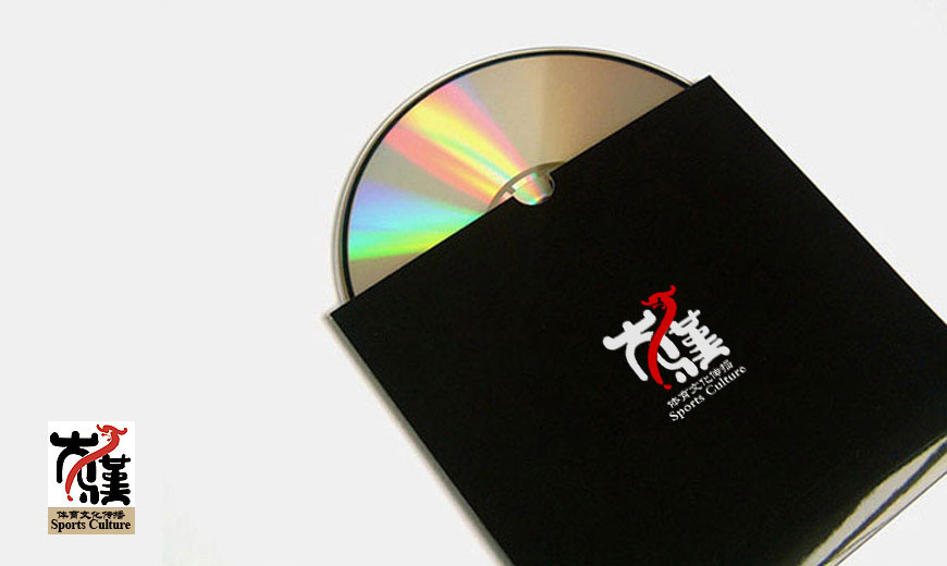 vi系統(tǒng)-安徽馬鞍山大漢體育文化傳播公司品牌標志在VI設(shè)計系統(tǒng)中光盤資料的應(yīng)用規(guī)范