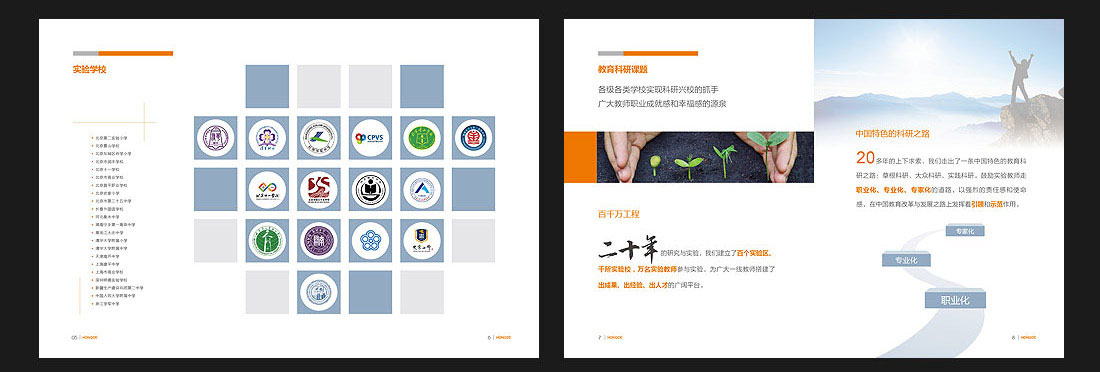 北京鴻德教育集團(tuán)畫冊設(shè)計-4