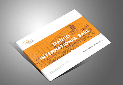 個(gè)性畫冊(cè)設(shè)計(jì)，非洲MANGO房地產(chǎn)公司畫冊(cè)